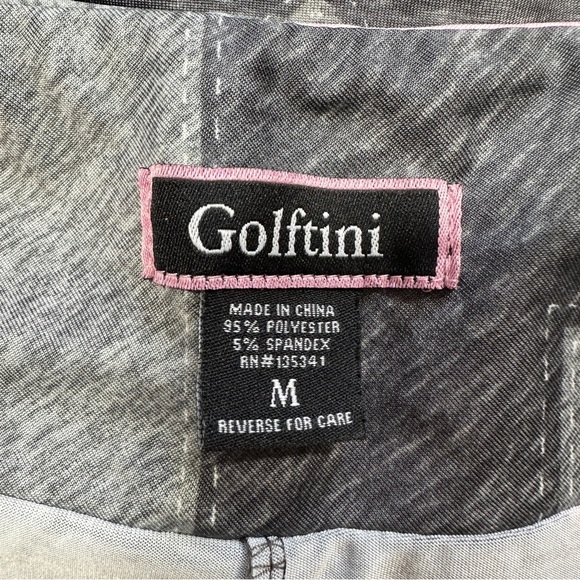 Golftini Women’s Abstrac Geometric Print Skort Skirt Pull On Golf Multicolor M - Picture 8 of 12